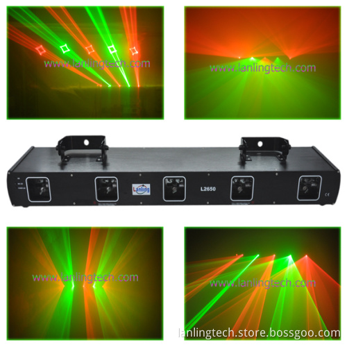Disco De Luz Laser 5 Head Disco Light